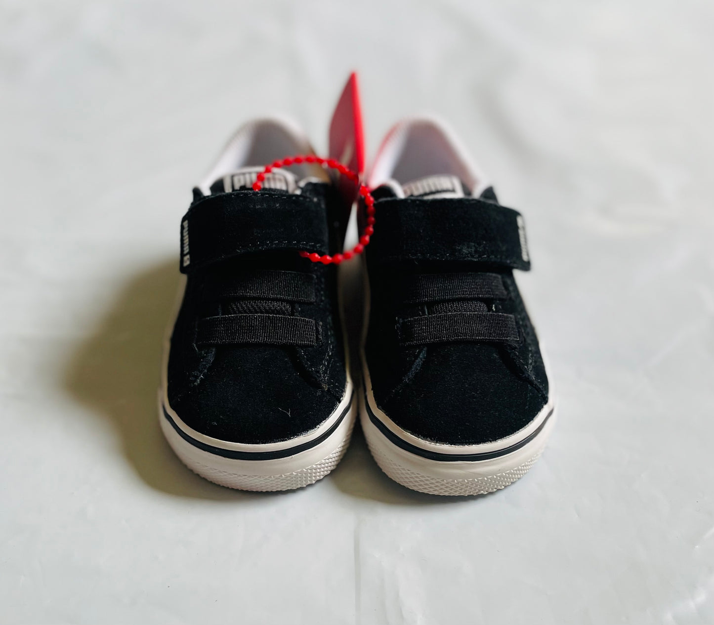 Suede Infants blk vulcanized sole
