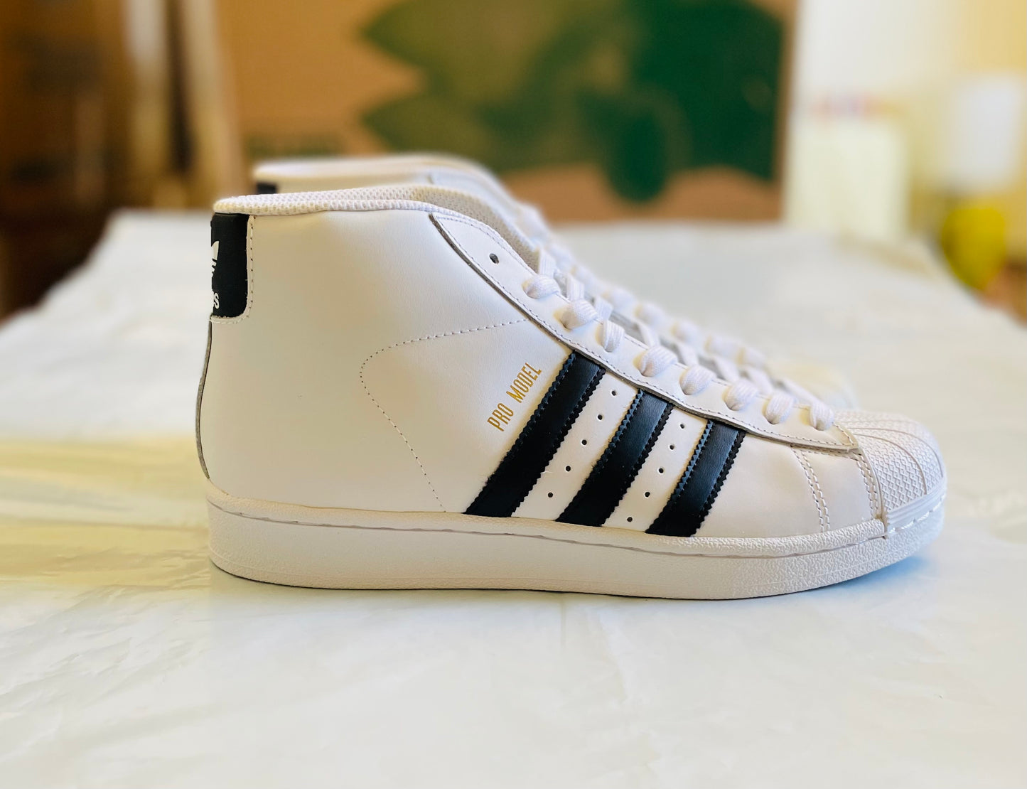 ProModel White/Black Mens-Adidas
