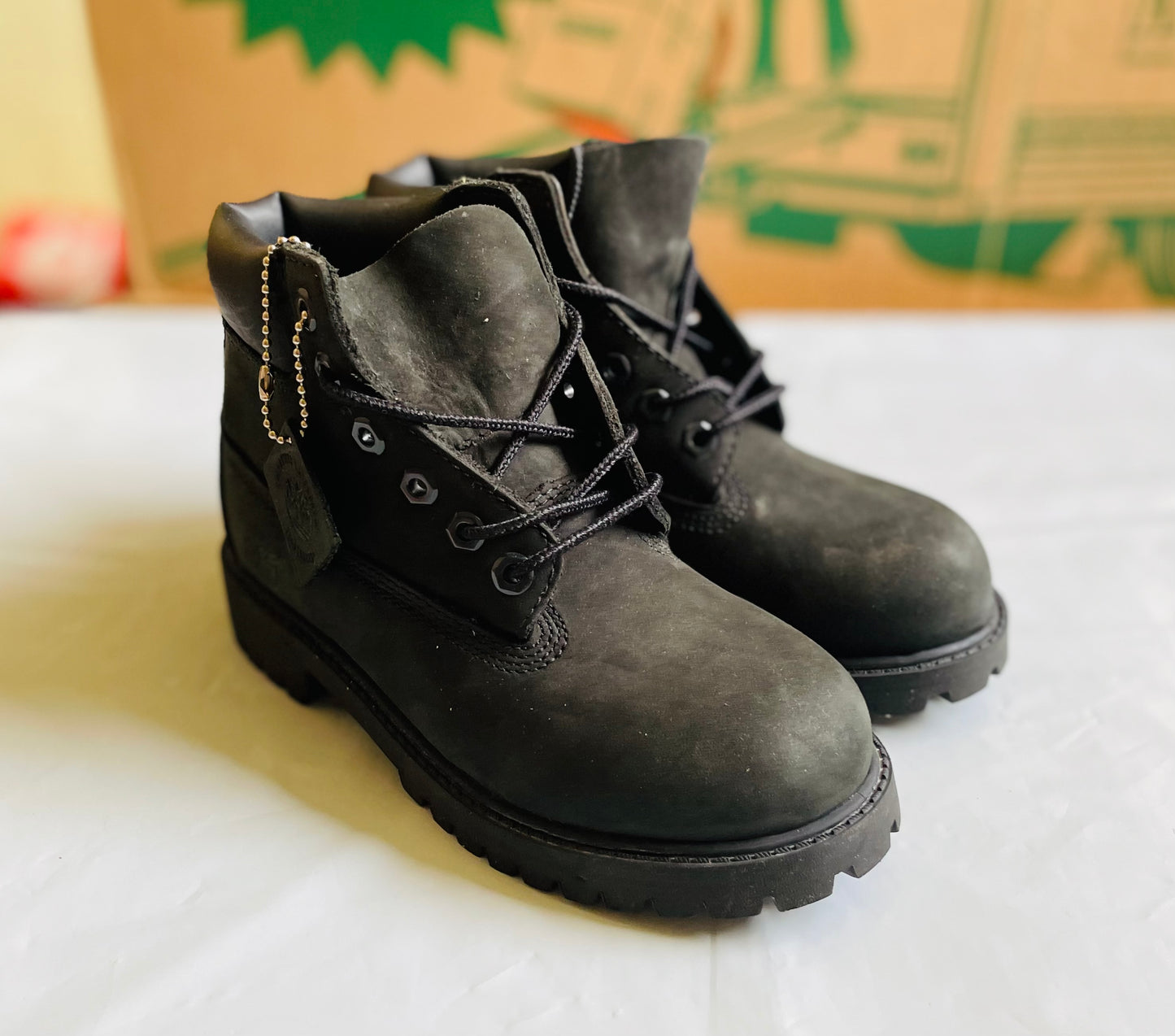 6in Premium Kids Black