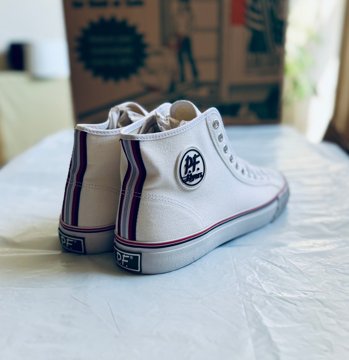 PF Flyer Center Hi White