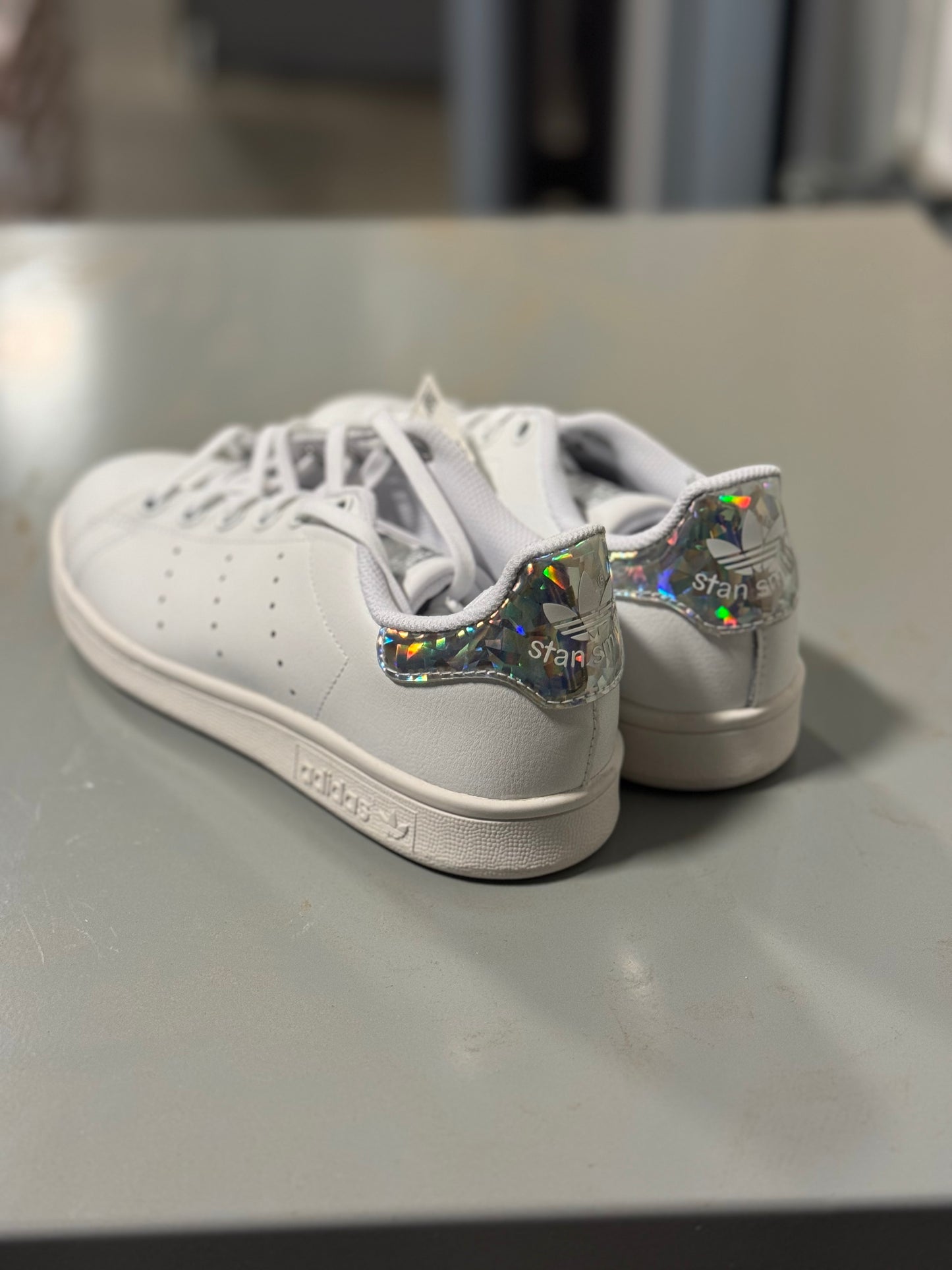 Stan Smith Juniors White/Holograph