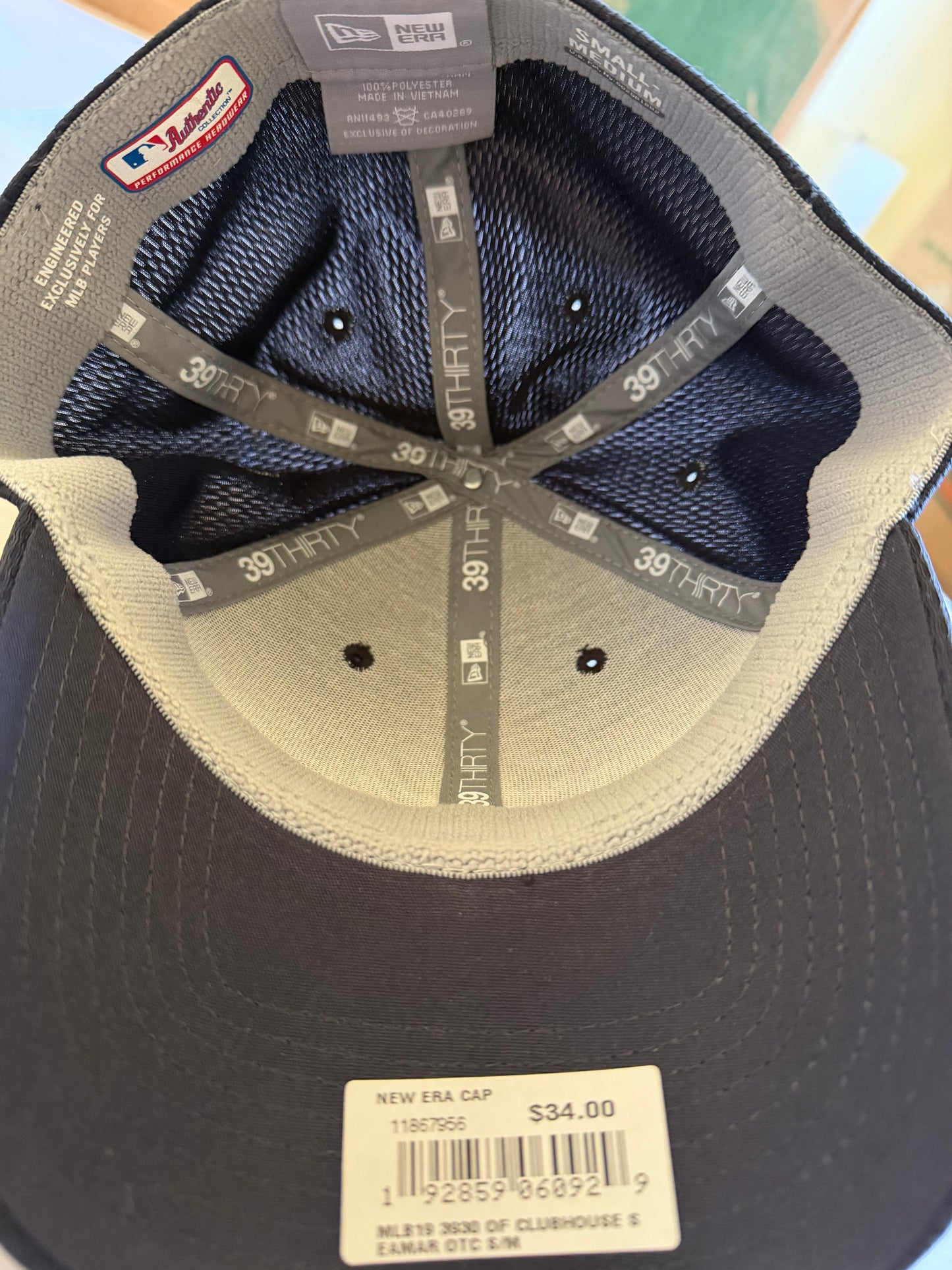 New Era 39Thirty Seattle Mariners Cap Black