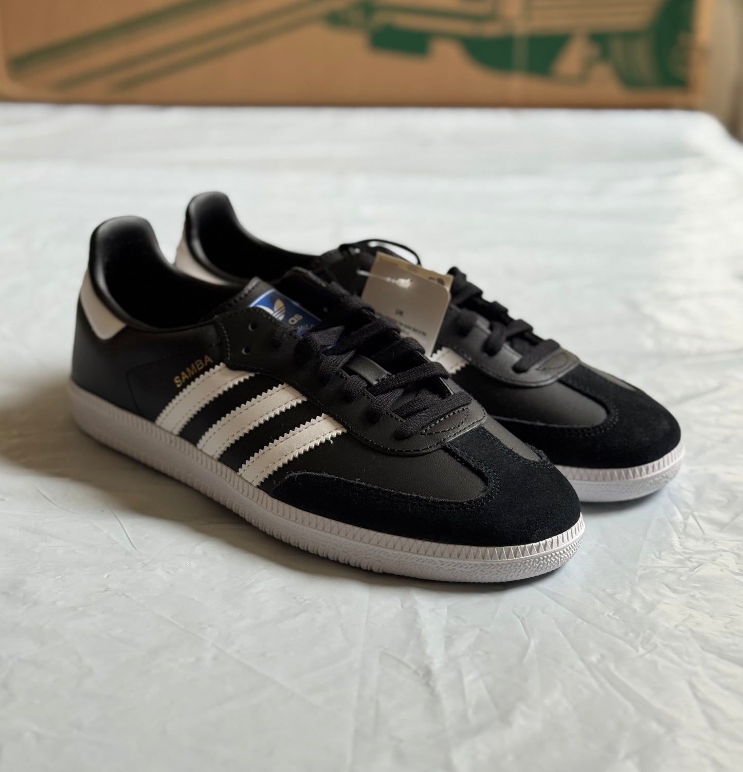 Samba OG Juniors Black/White