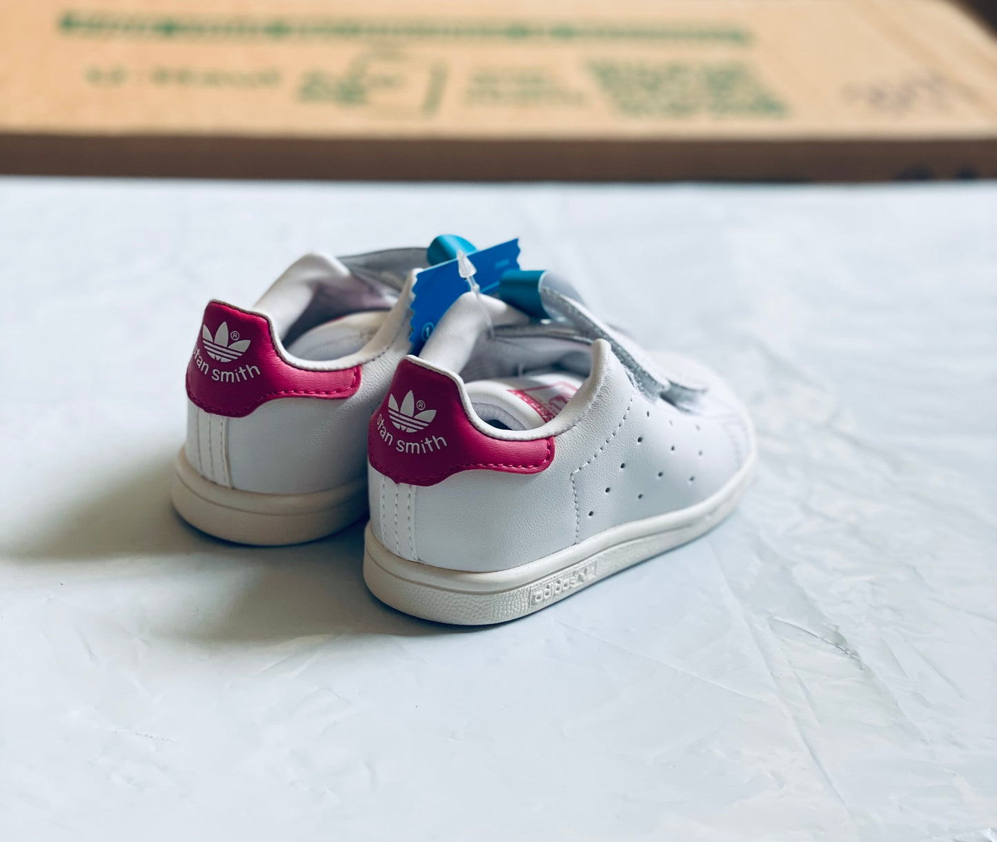 Stan Smith CF I infants w/bold pink