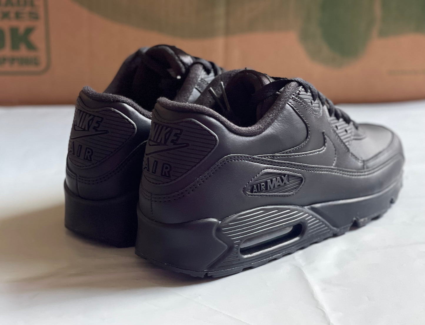 Nike Air Max 90 Mens Black/Black-Black