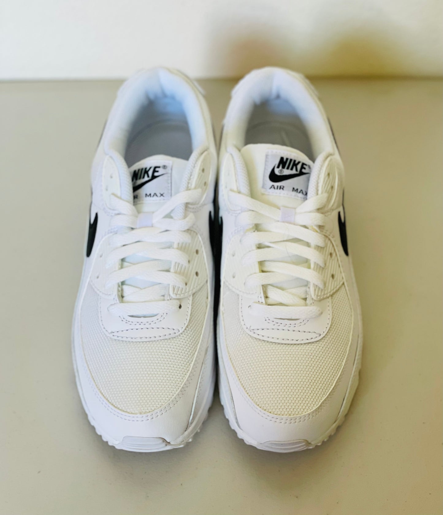Nike Air Max 90 Womens Wht/Blk-Wht