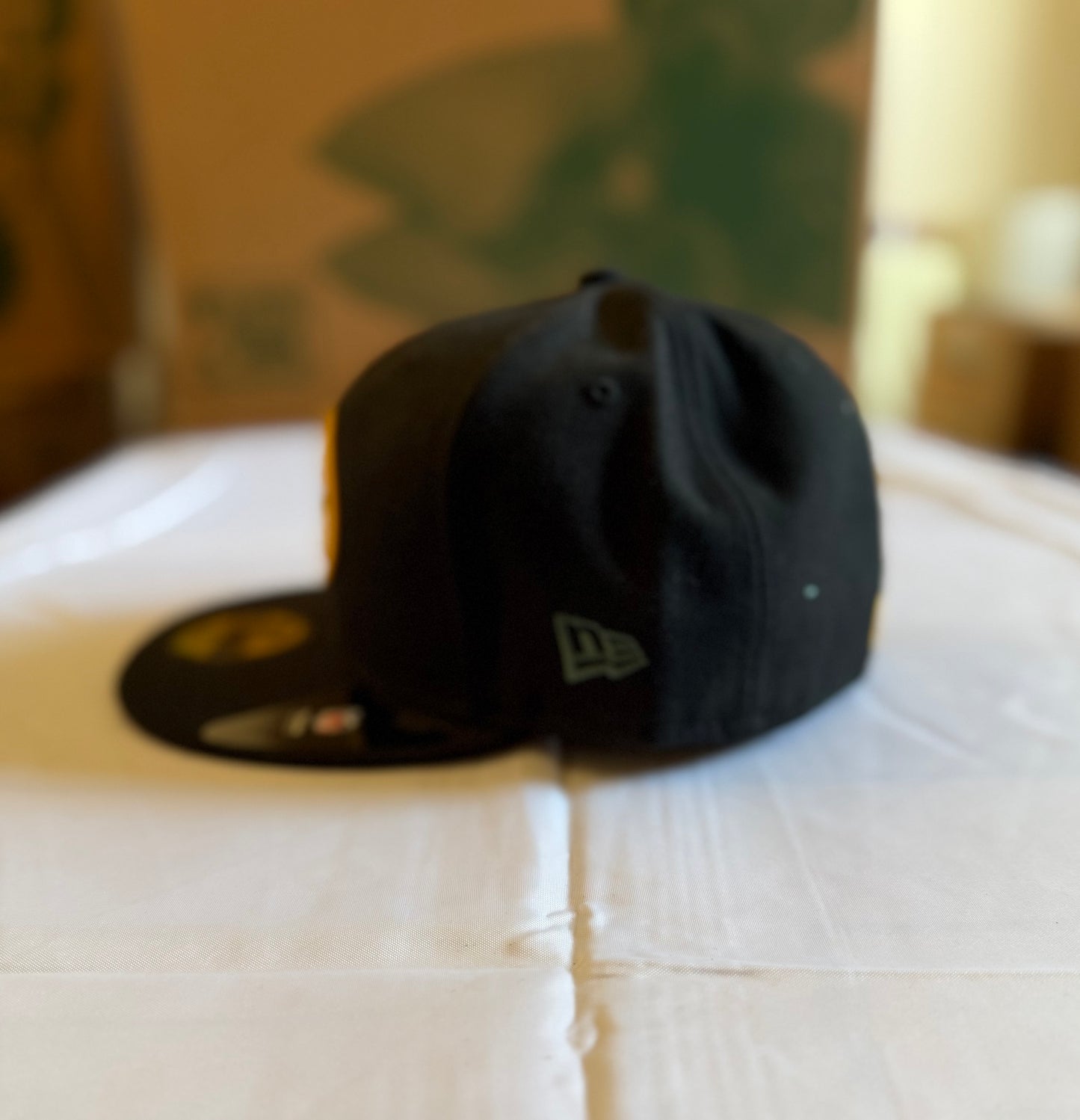New Era Greenbay Packers 59Fifty Fitted Black Hat