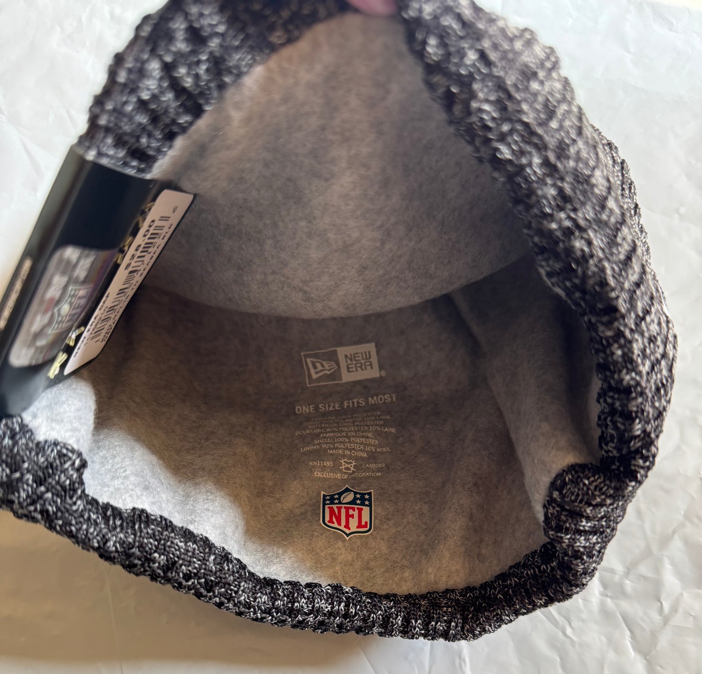 New Era Knit NFL18 TD Beanie Black