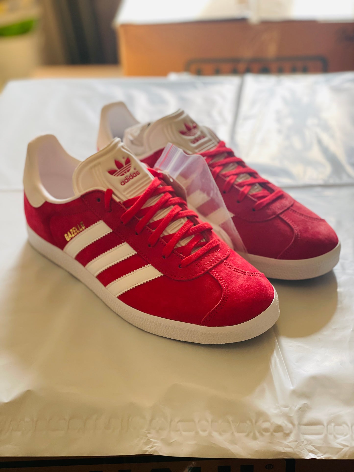 Gazelle red/wht