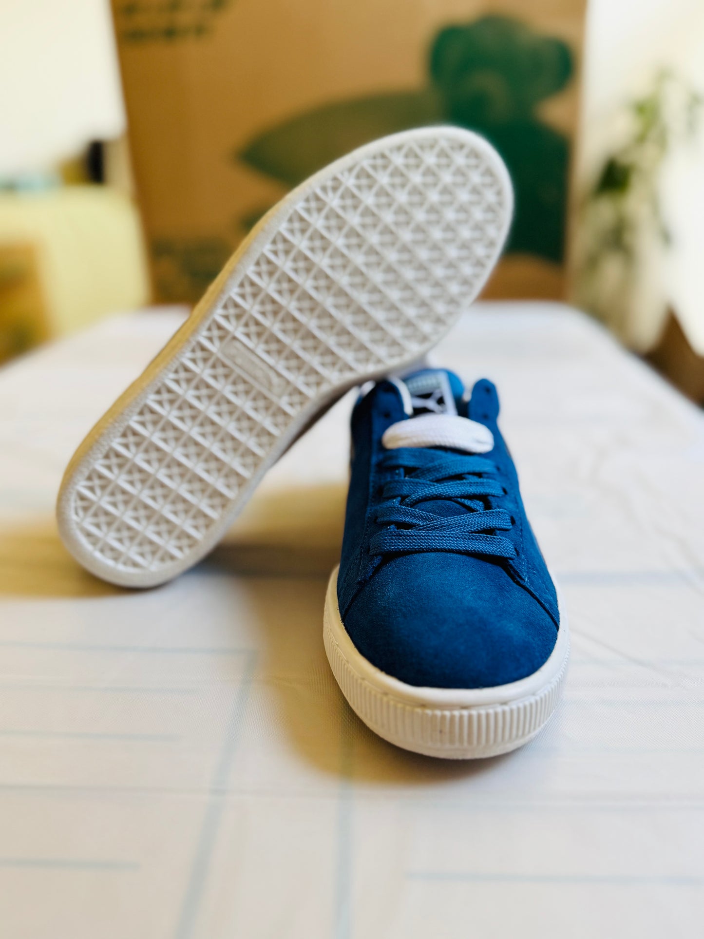 Suede Classic+ olympian blue