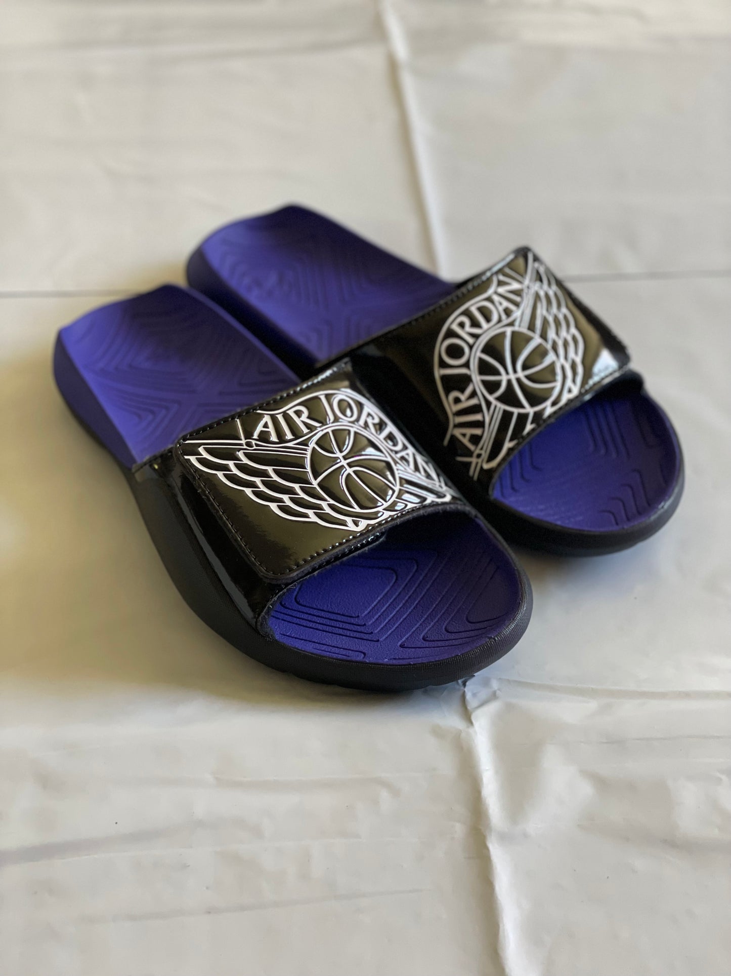 Jordan Hydro 7 Men blk/purple