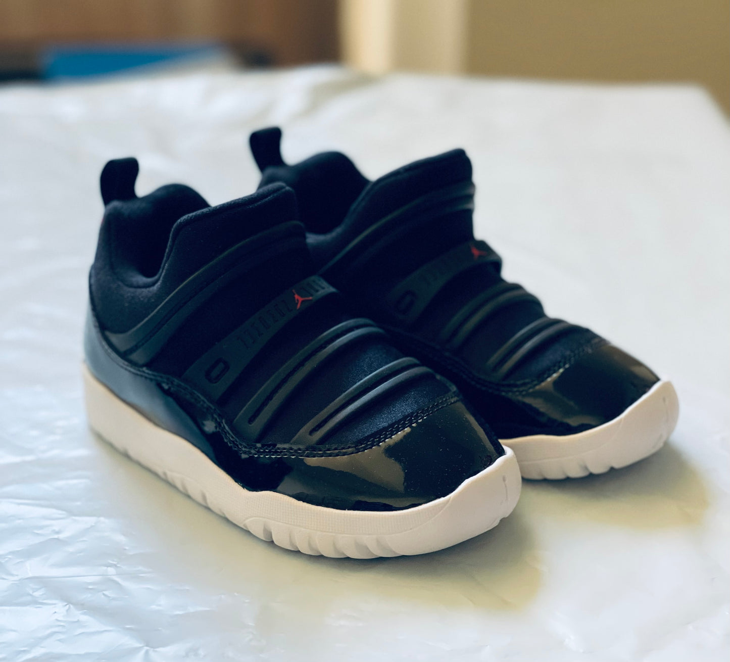 Jordan 11 Retro Little Flex PS black