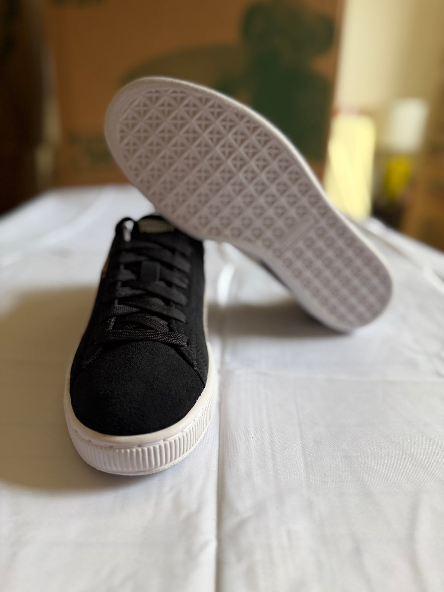 Suede Classic+ Blk/Wht