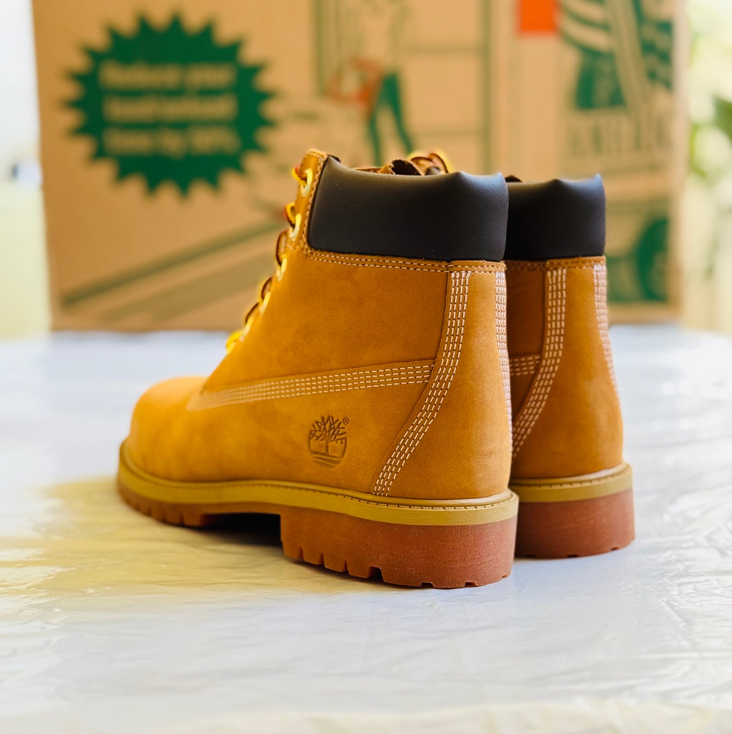 6in Premium Boot Juniors Wheat