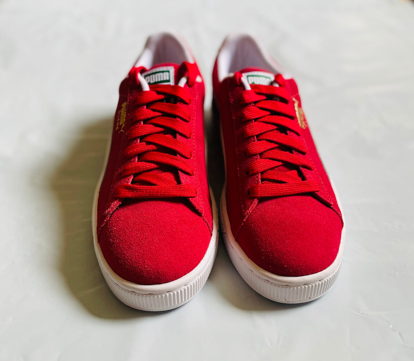 Suede Classic+ team regal red