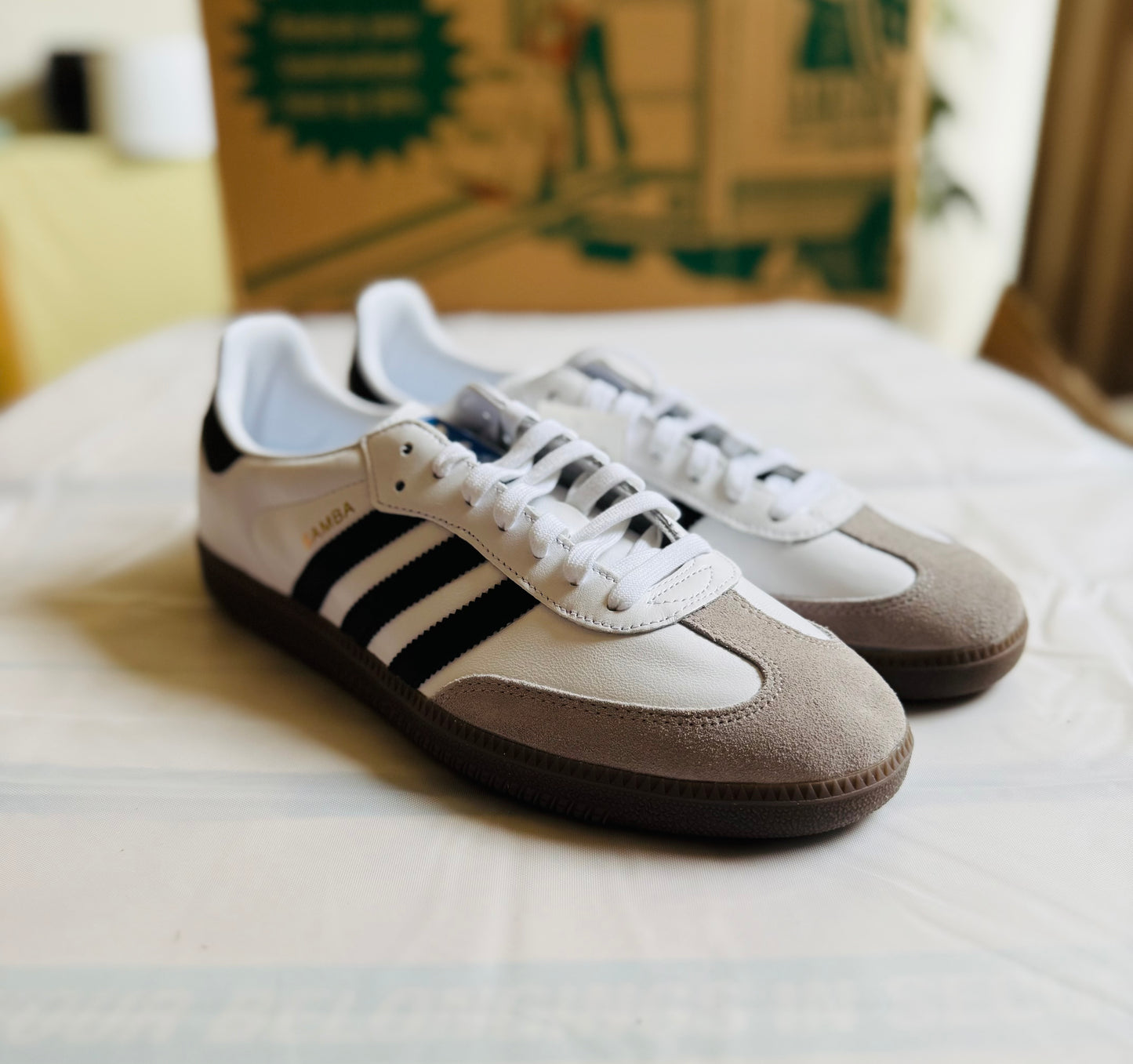 Samba OG White Mens-Adidas