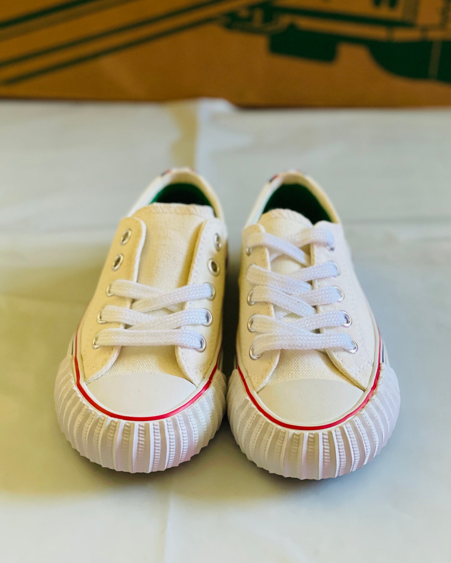 PF Flyer Center Lo Kids White