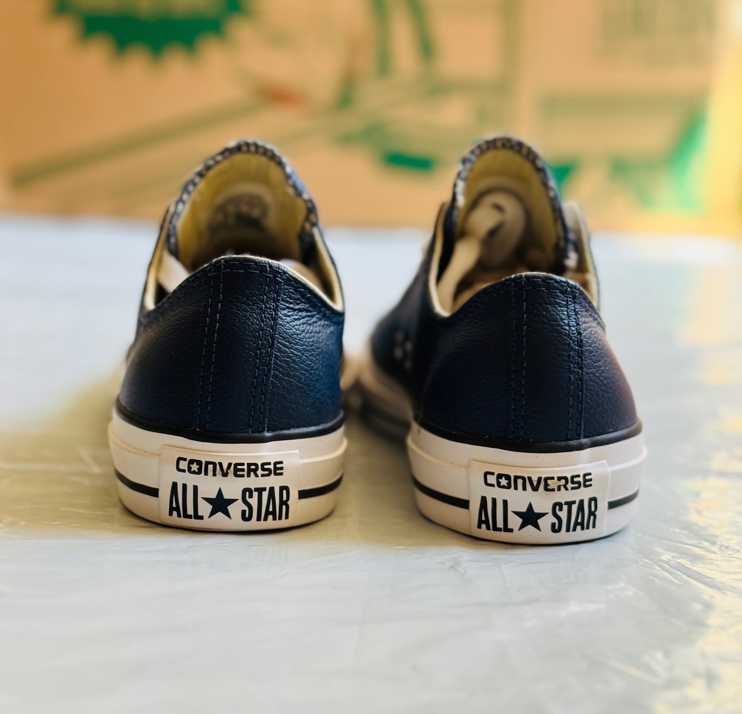 Converse All Star Ox Leather Navy