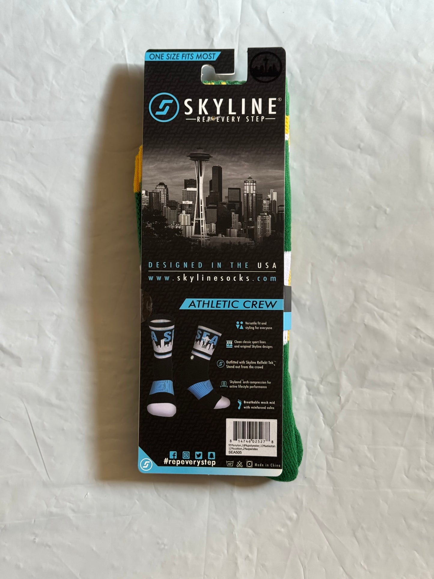 Skyline Socks Seattle SuperSonics Colorway