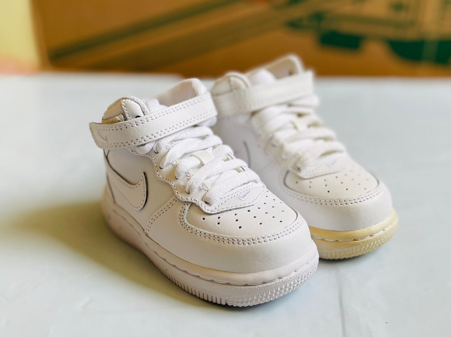 Baby Force all white mid infants (TD)