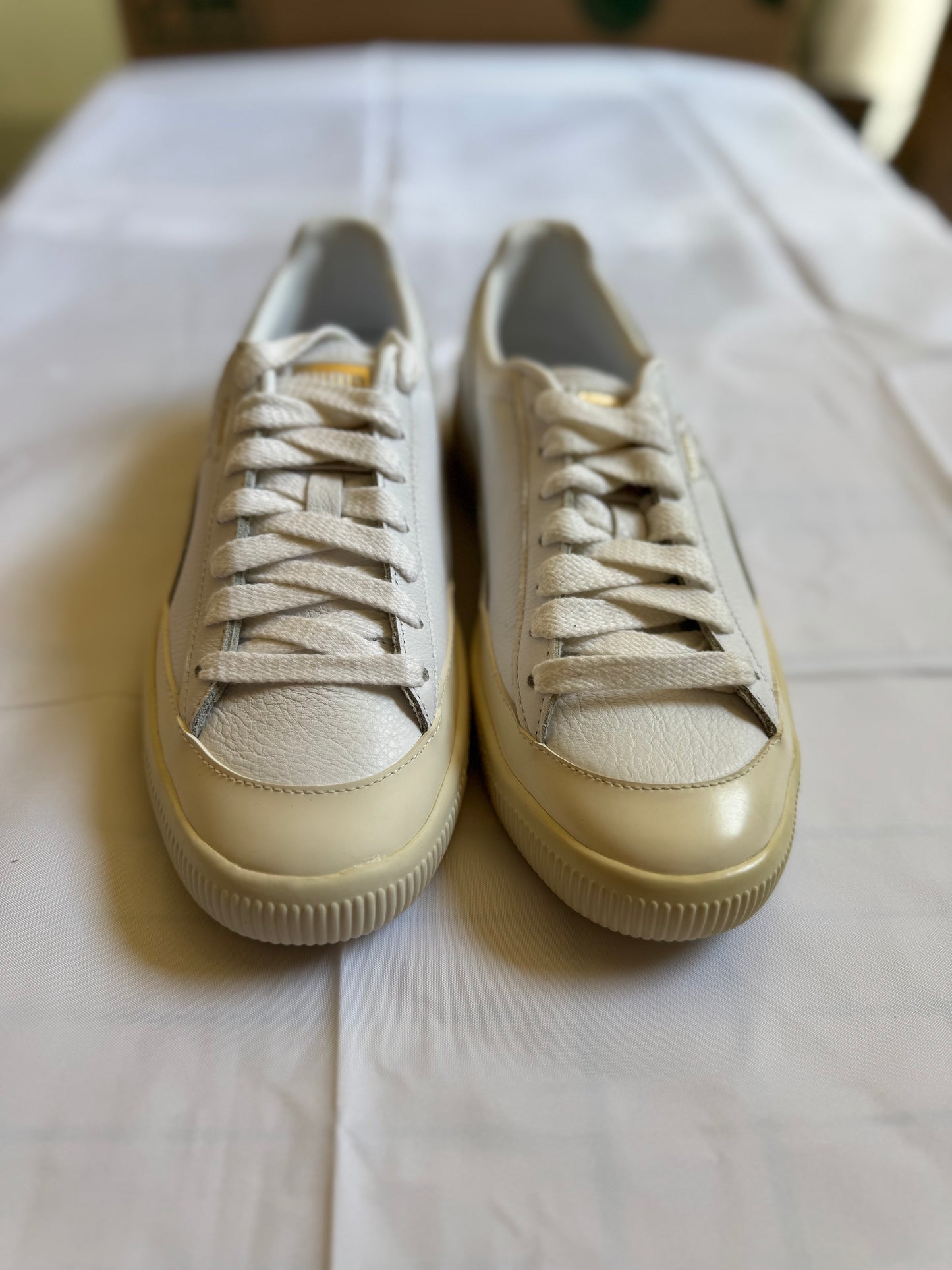 Puma Clyde Rubber Toe Lthr