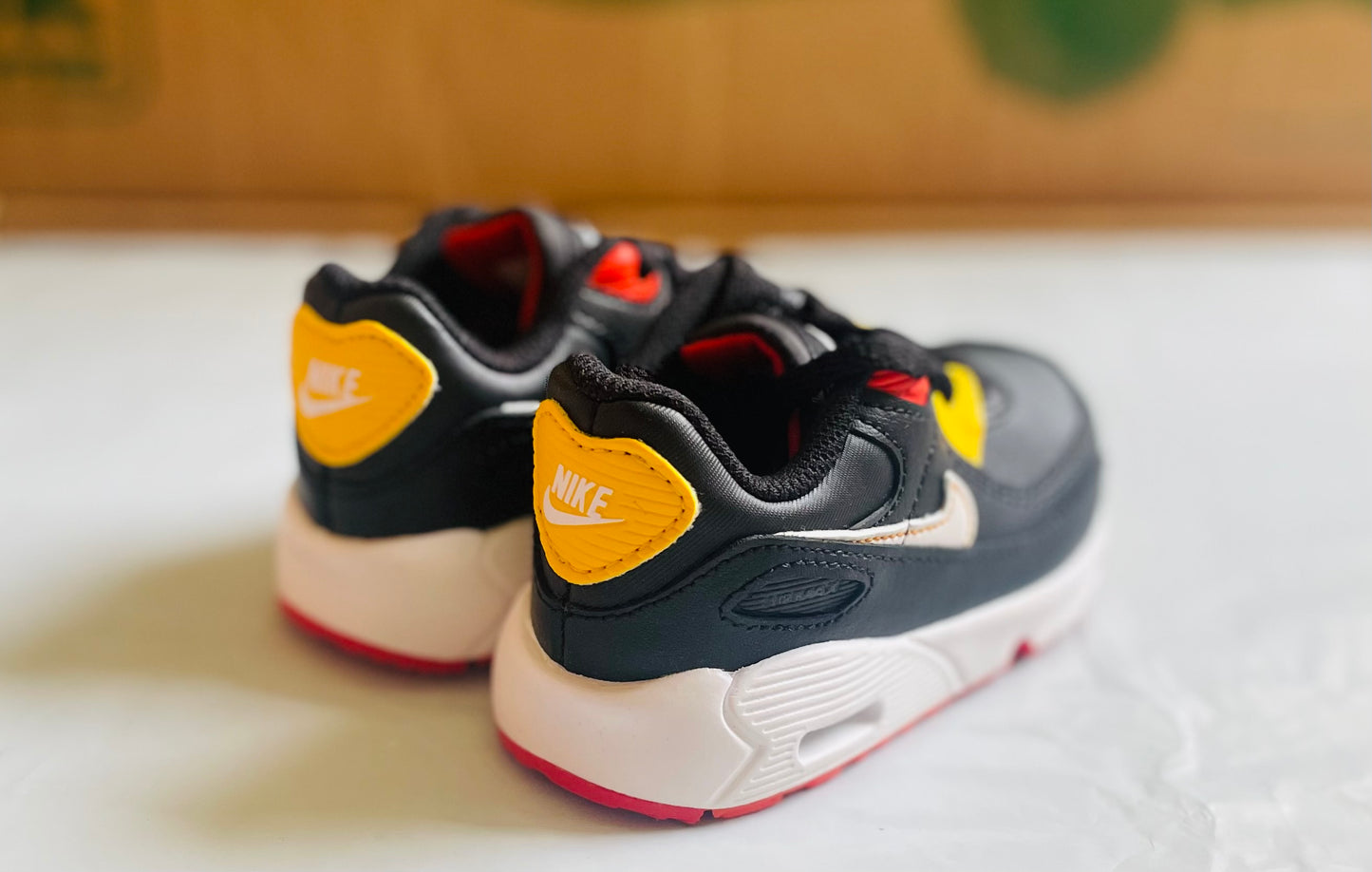 Nike Air Max 90 Toddlers black/white-cosmic clay