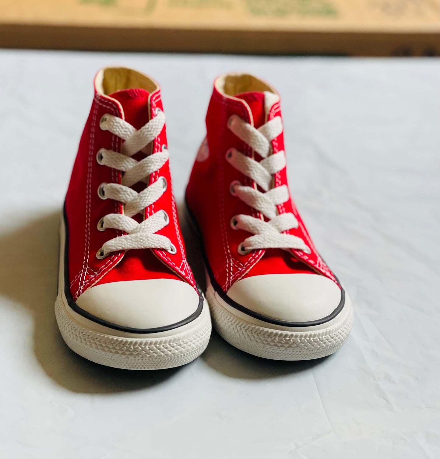 Converse All Star Hi Red Infants