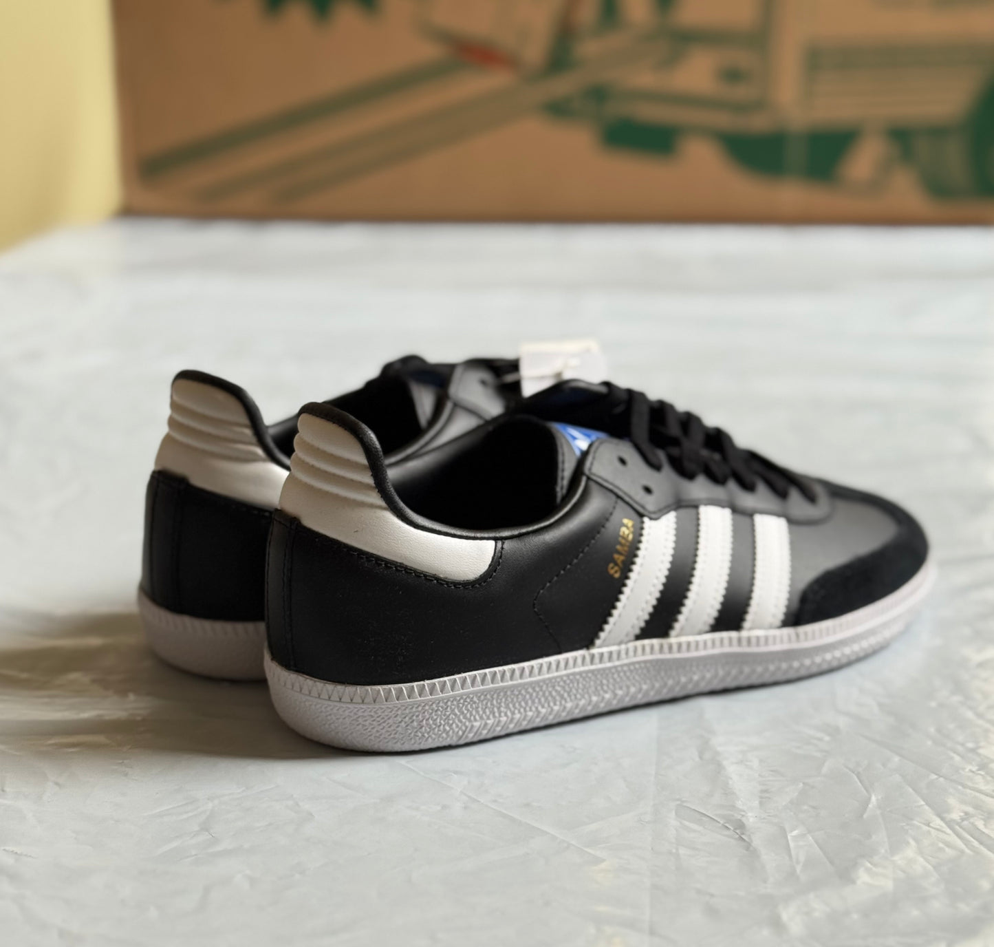 Samba OG Juniors Black/White