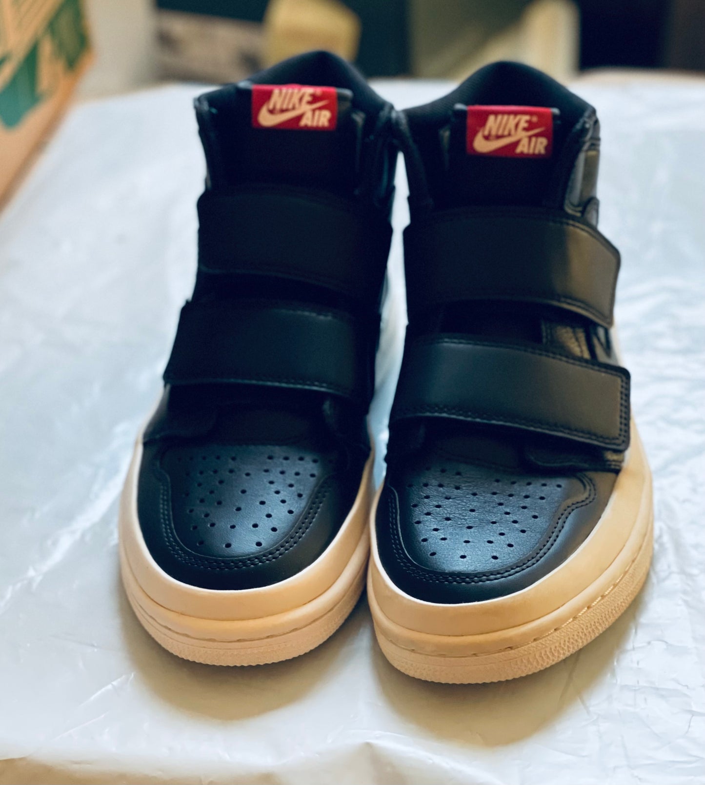 Jordan 1 Re Hi Dbl Strp Mens Black
