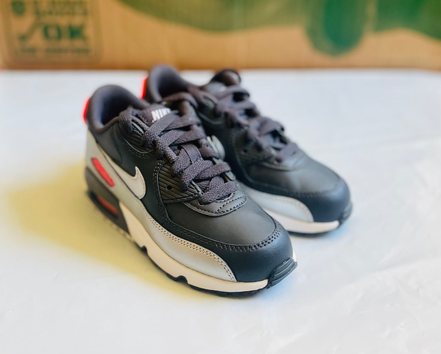 Nike Air Max 90 Kids anthracite/metallic silver
