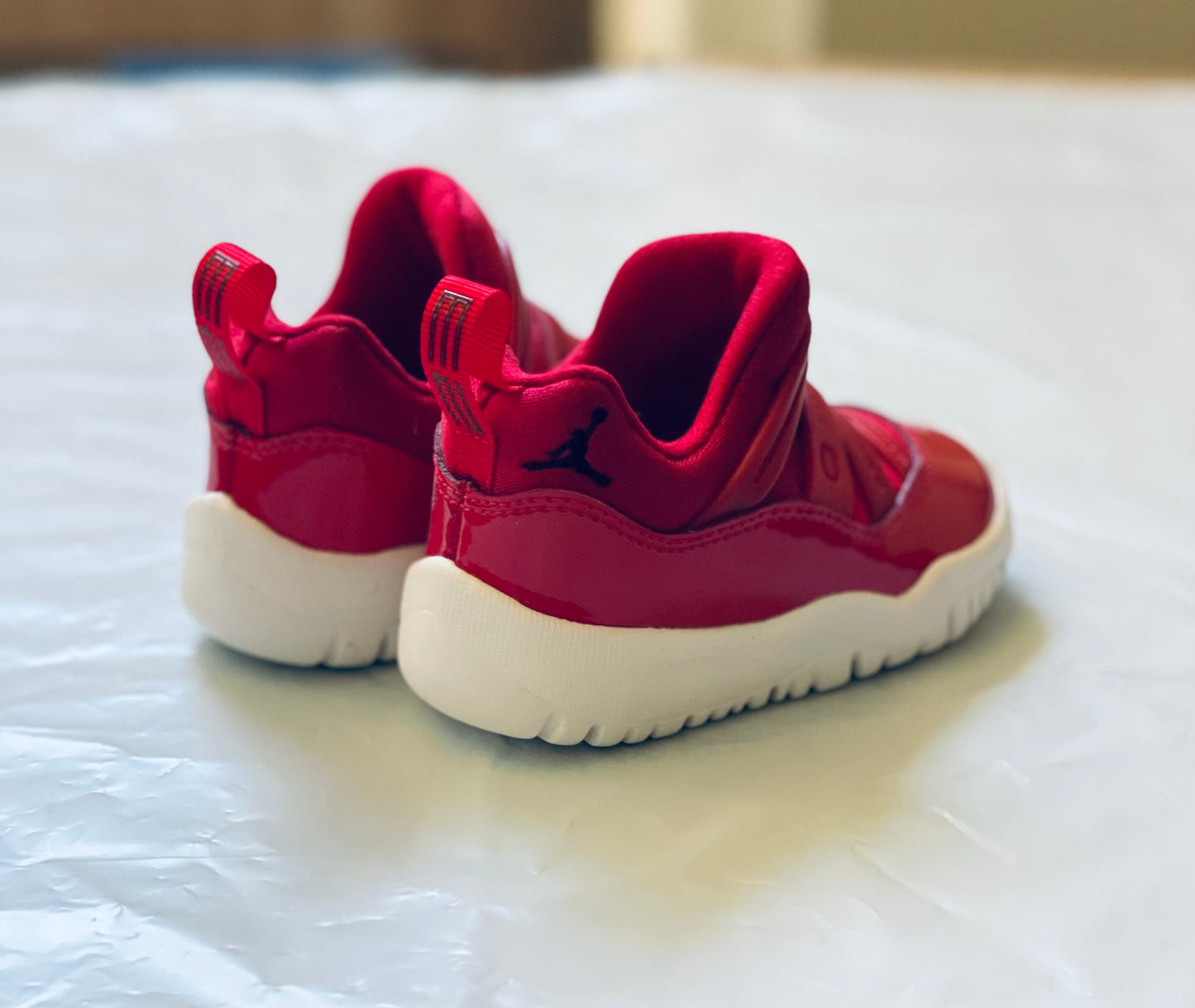 Jordan 11 Retro Little Flex TD red