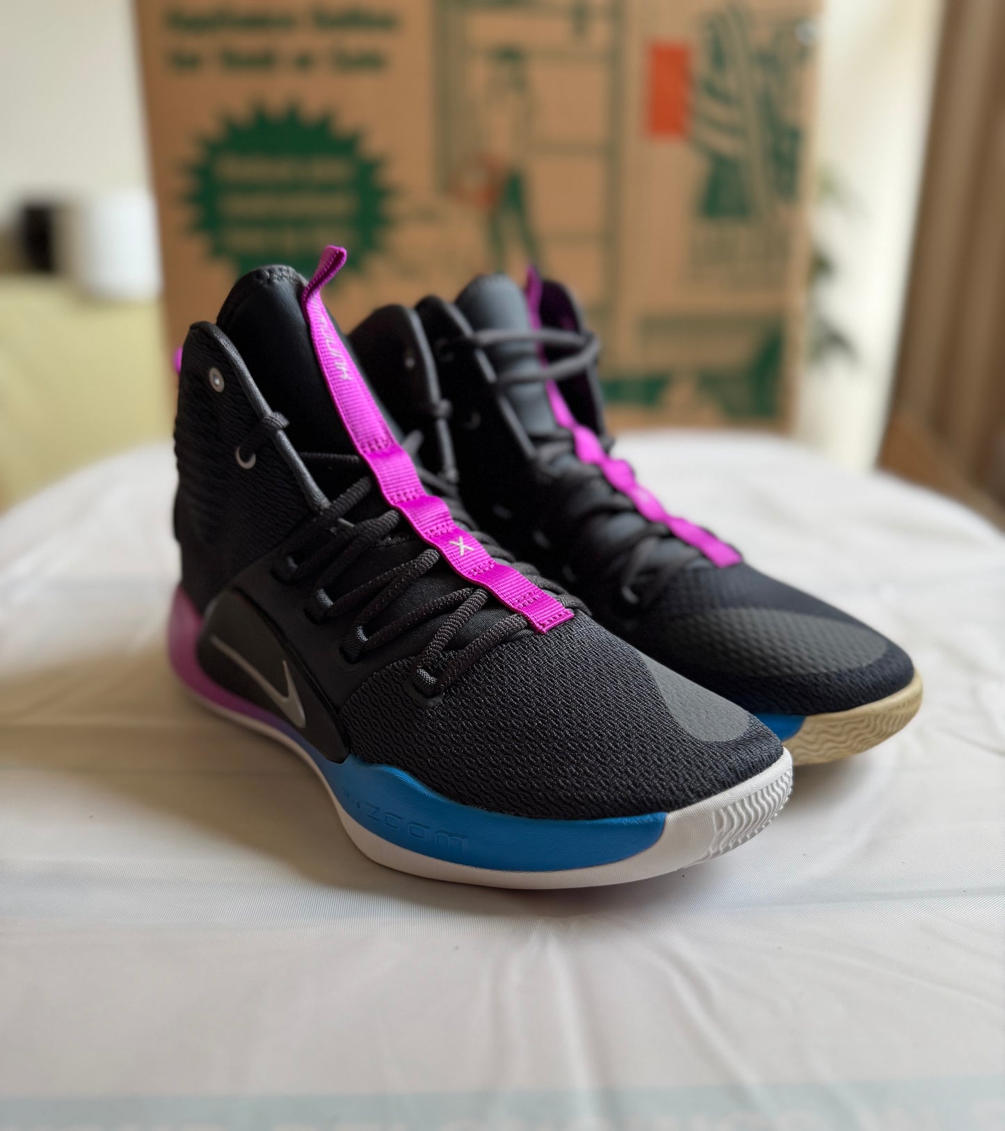 HyperDunk X Mens Blk/Purple