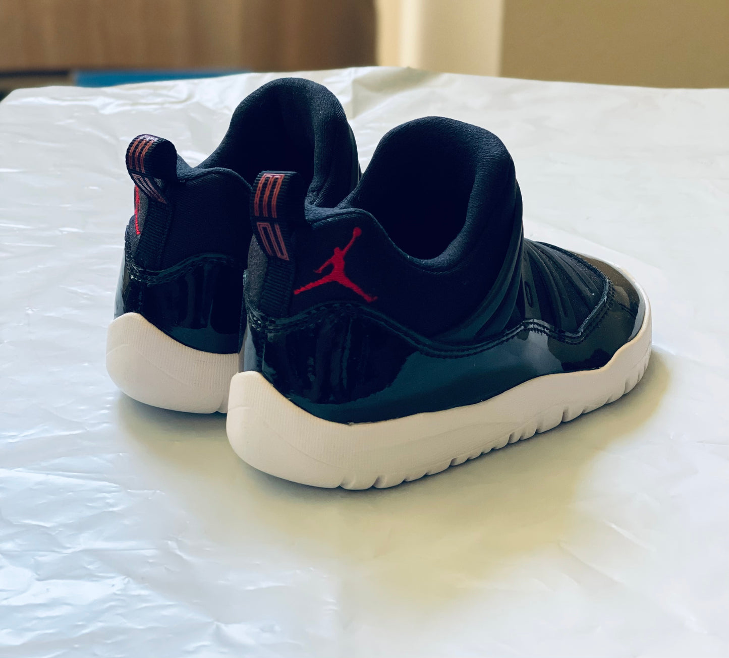 Jordan 11 Retro Little Flex PS black