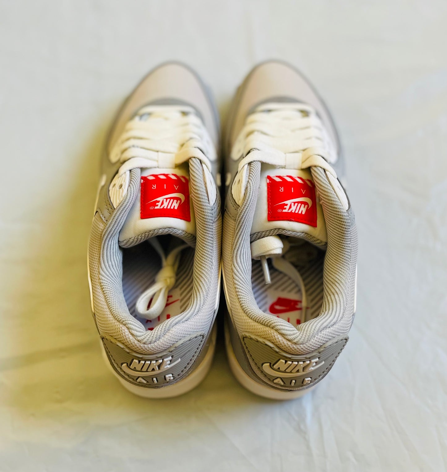 Womens Nike Air Max 90 grey smoke