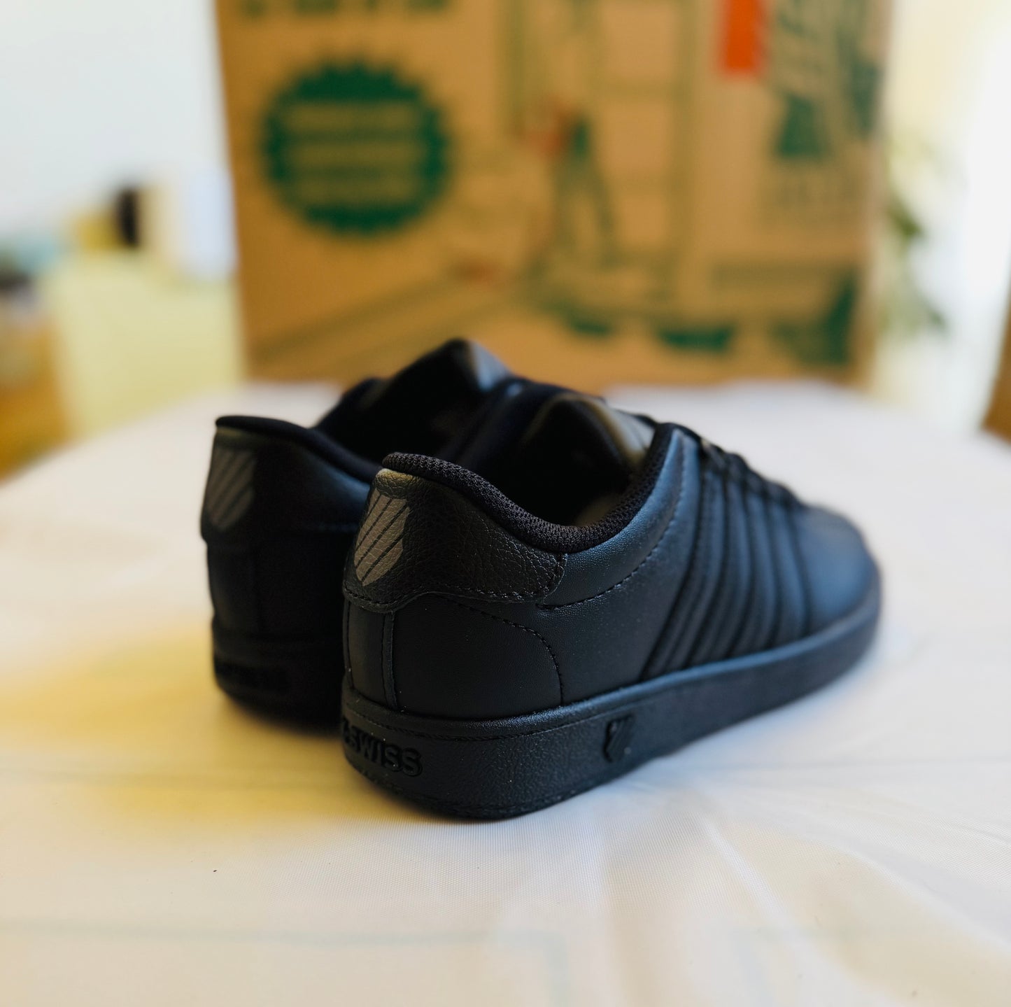 K-Swiss Classic black Jrs