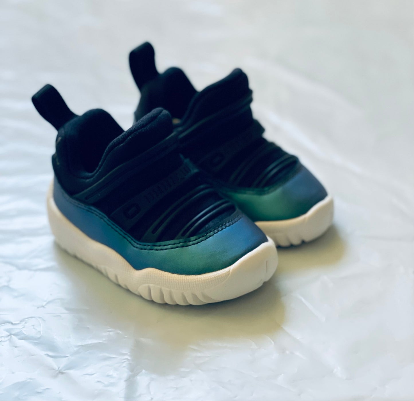 Jordan 11 Retro Little Flex TD green