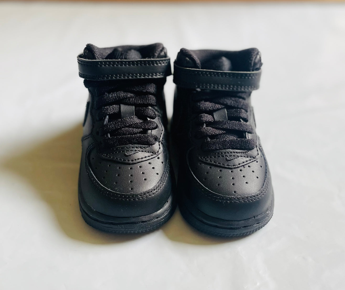 Air Force 1 all BLACK mid infants (TD)