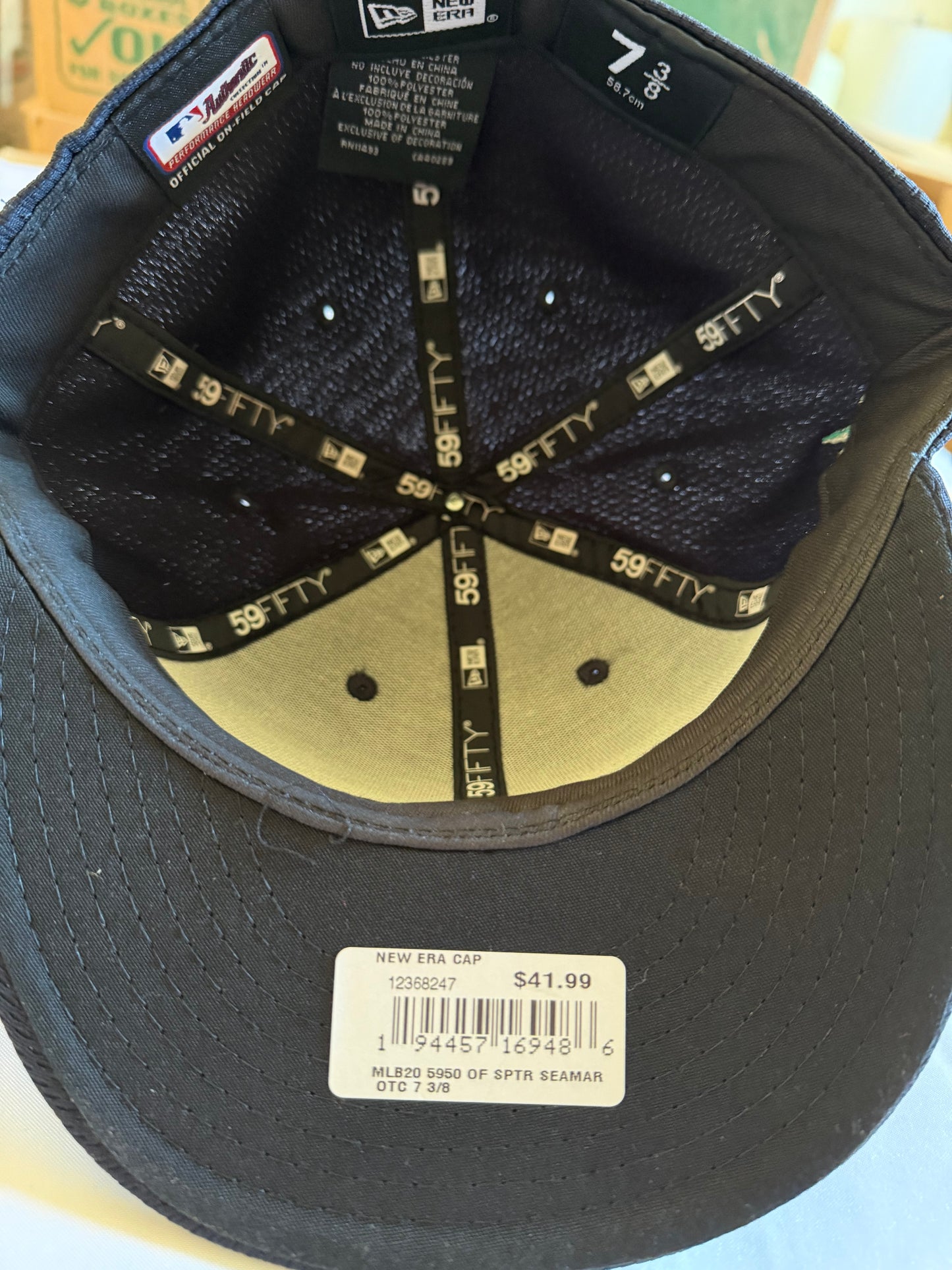 New Era 59Fifty Mariners Spring Training Fitted Cap Black