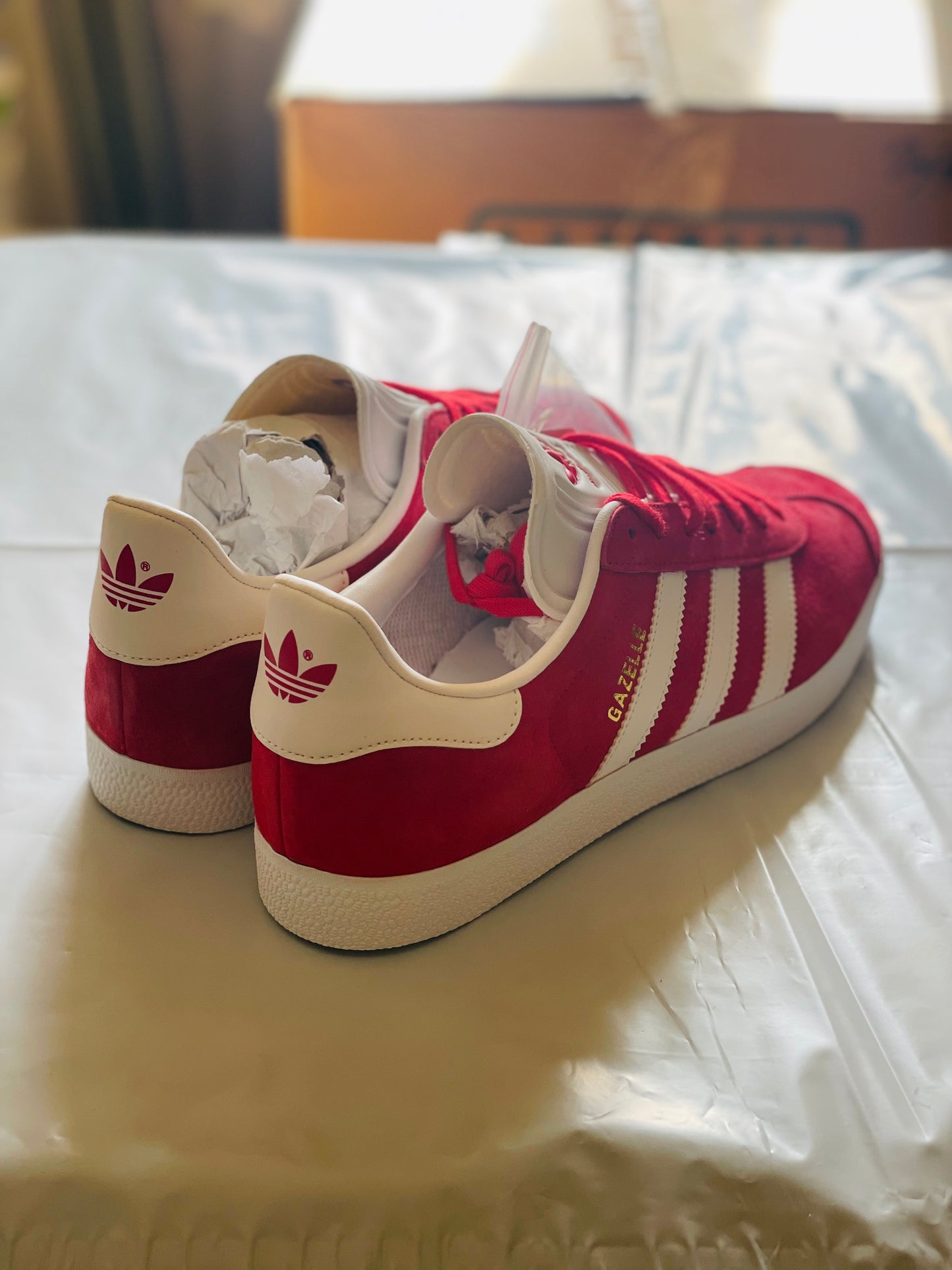 Gazelle red/wht