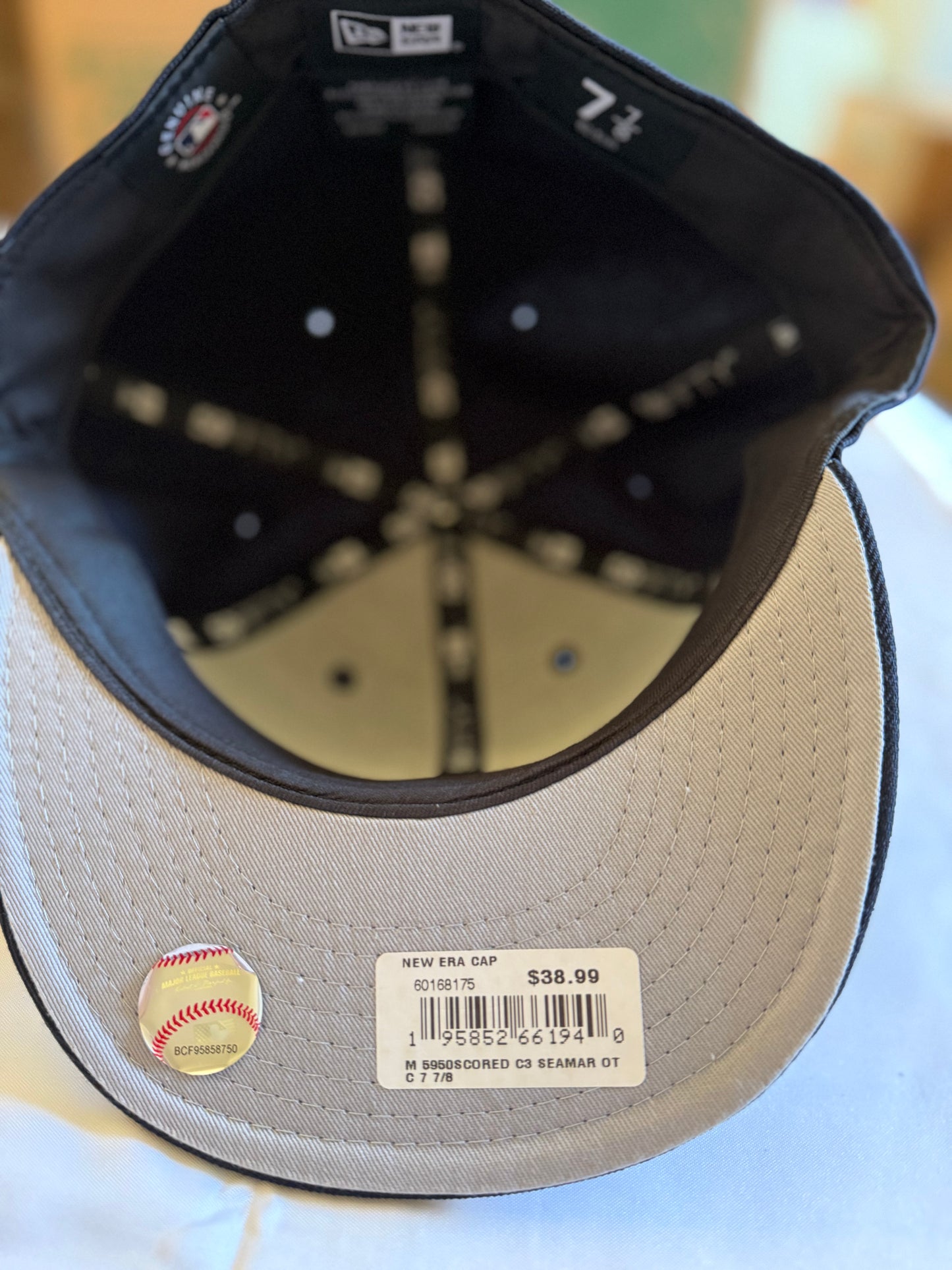 New Era Mariners 59Fifty Fitted Black Hat