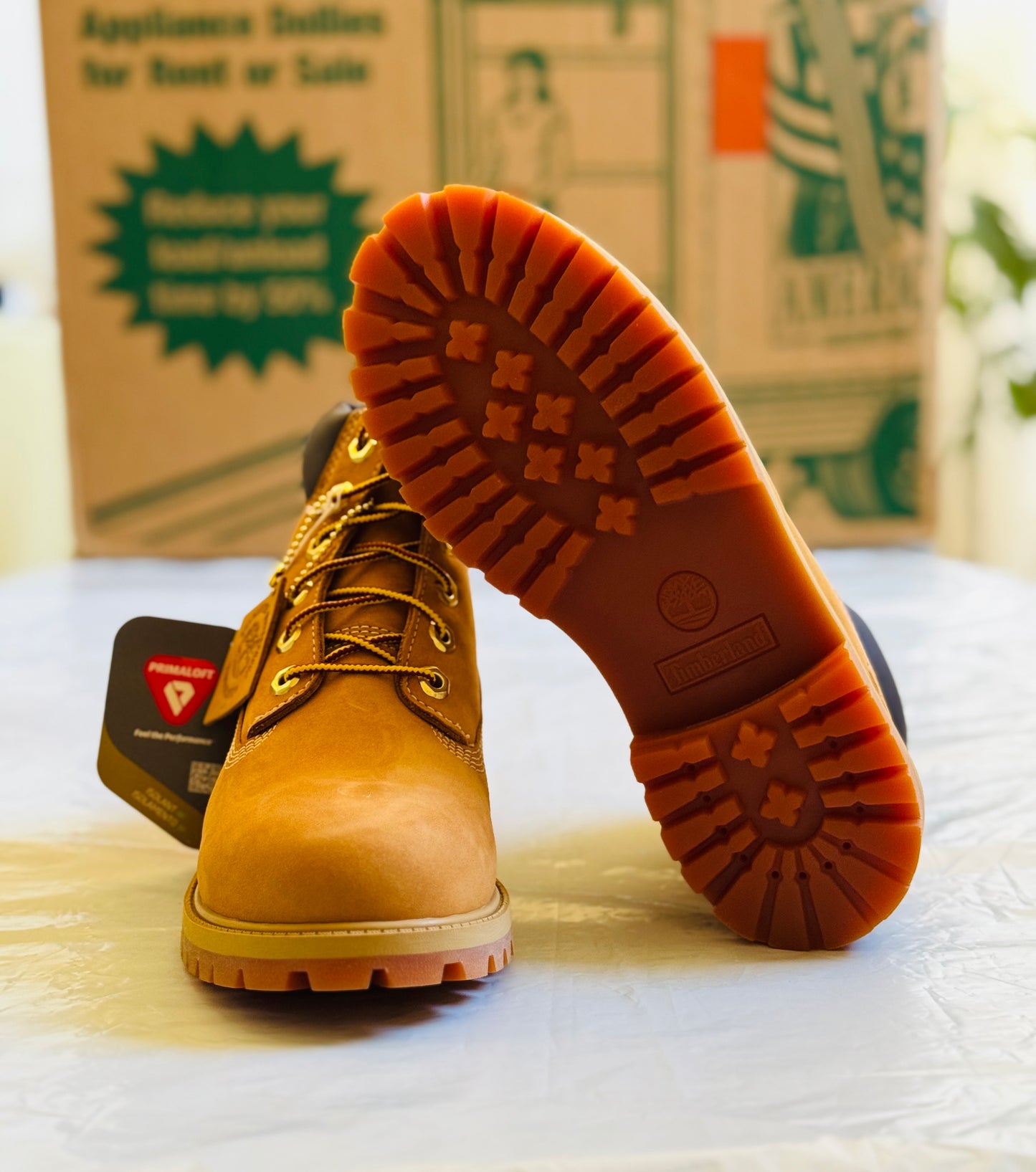 6in Premium Boot Juniors Wheat