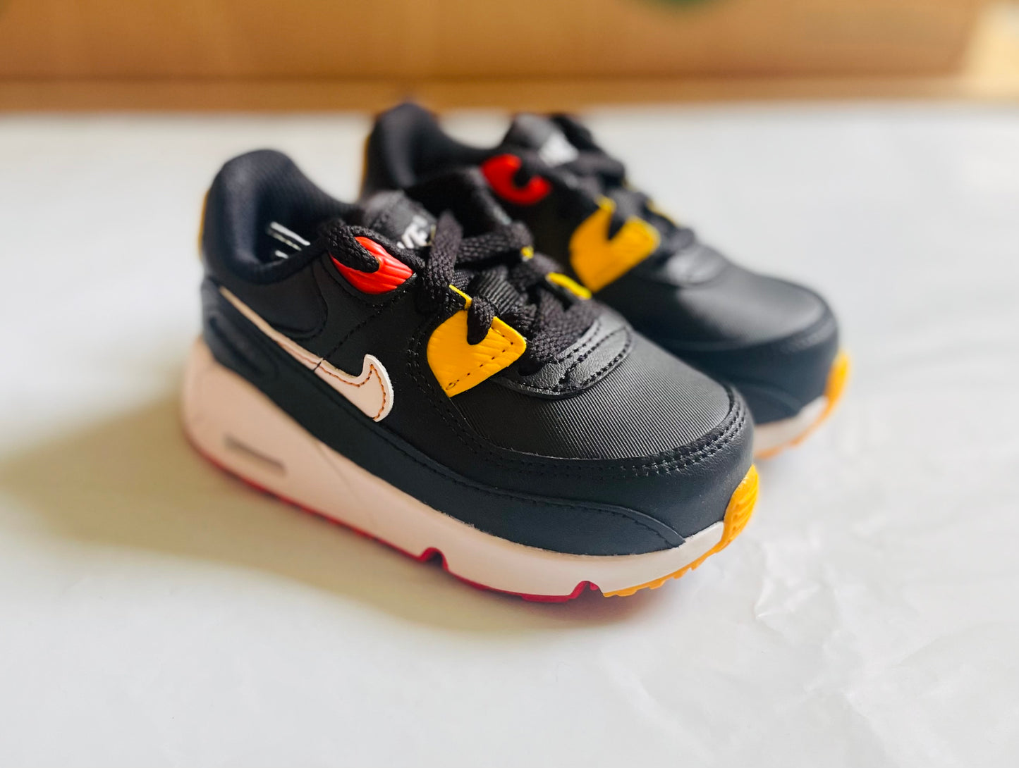 Nike Air Max 90 Toddlers black/white-cosmic clay