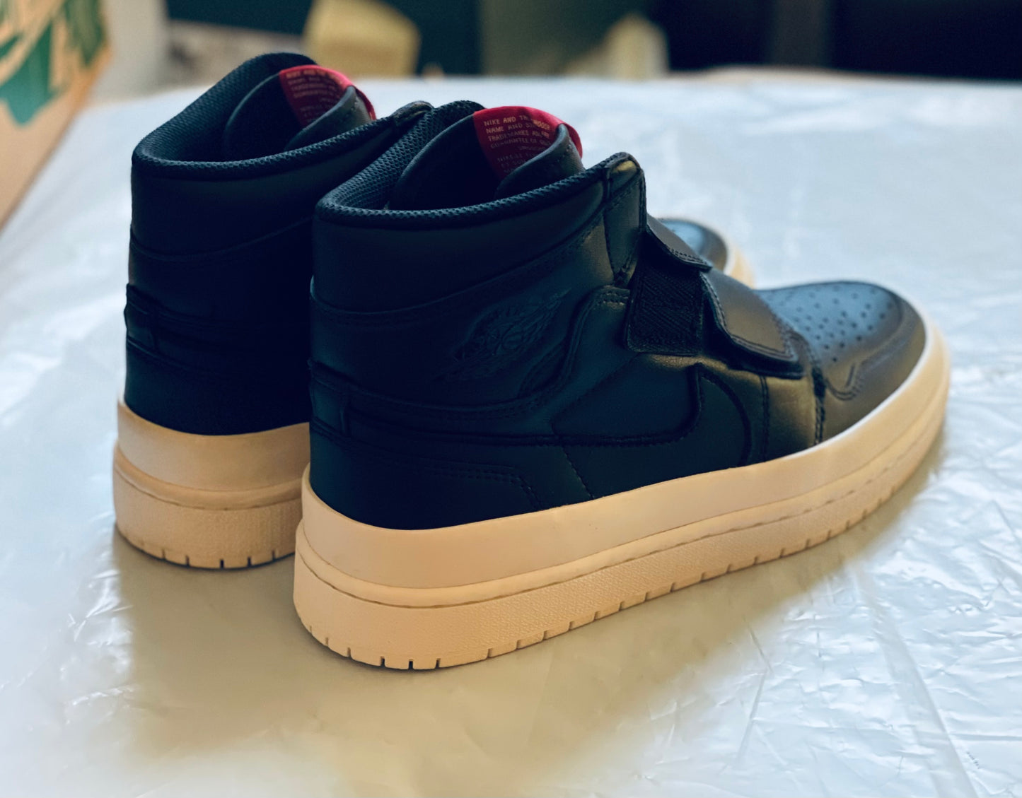 Jordan 1 Re Hi Dbl Strp Mens Black