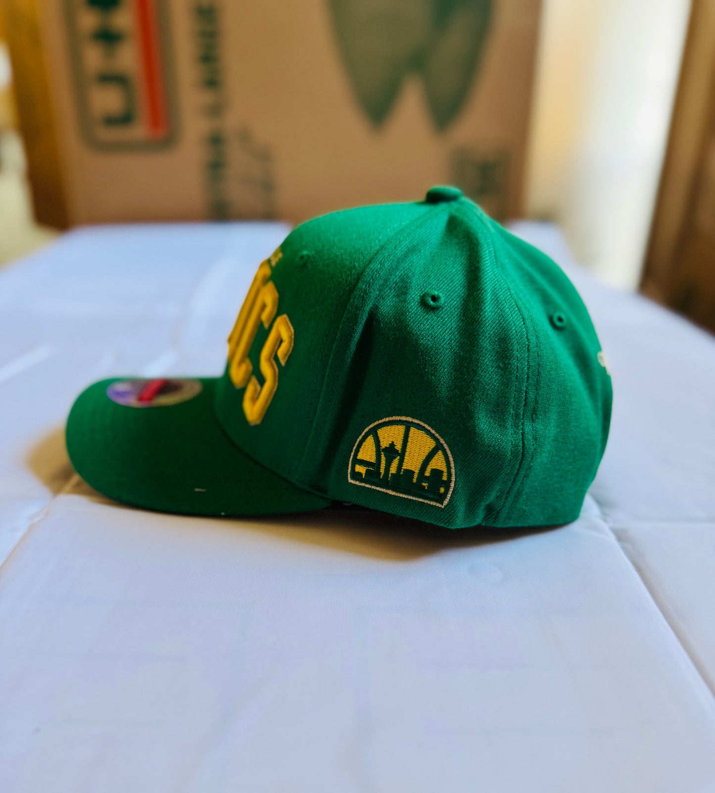 M&N Seattle Supersonics The Champ Redline Snapback