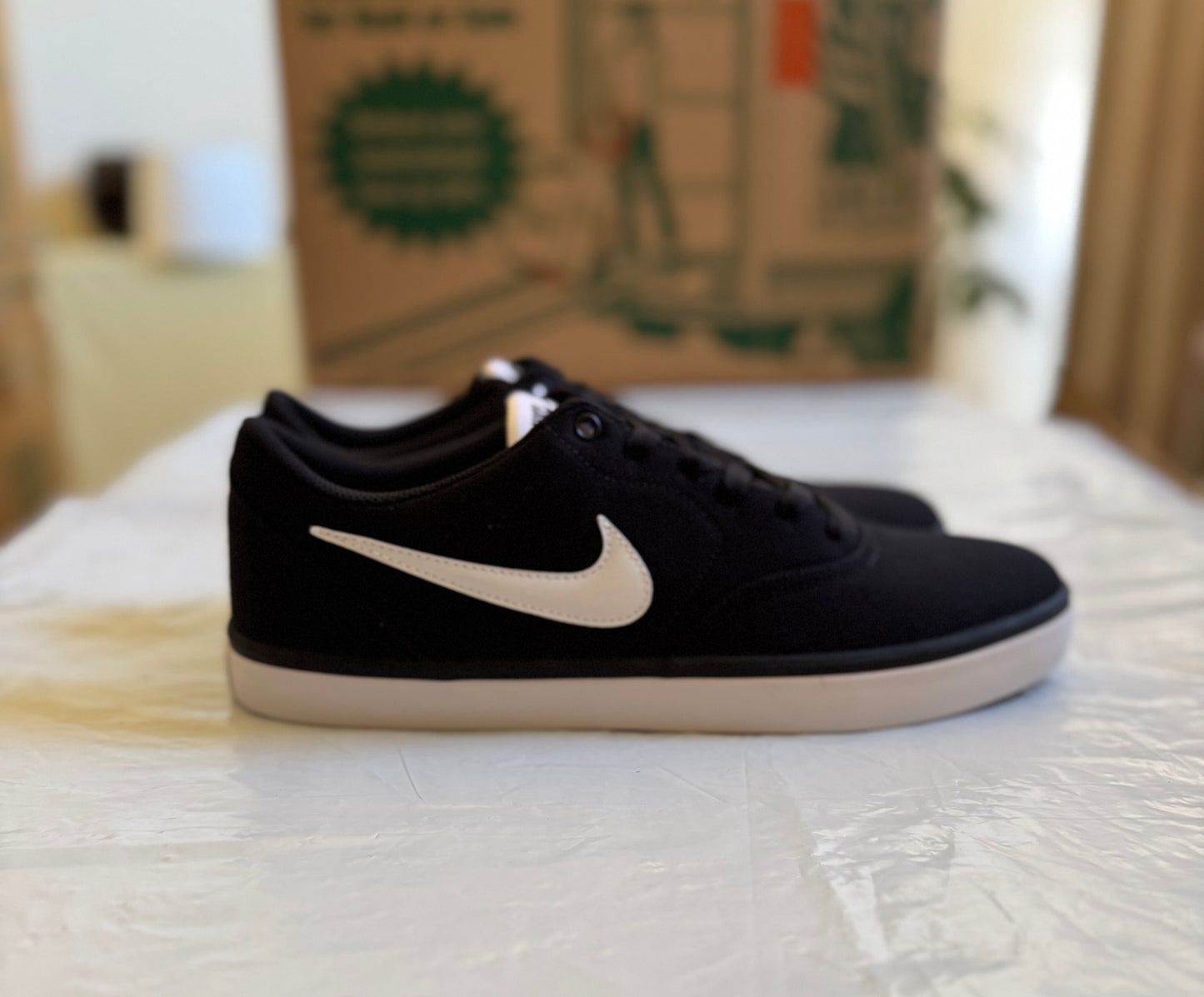 SB Check Solar Canvas blk/wht