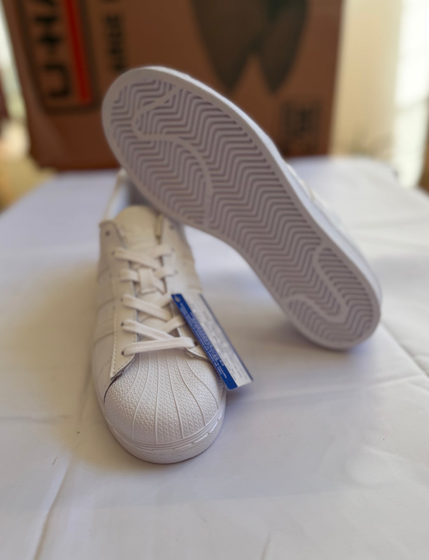 Superstar Men tripe white