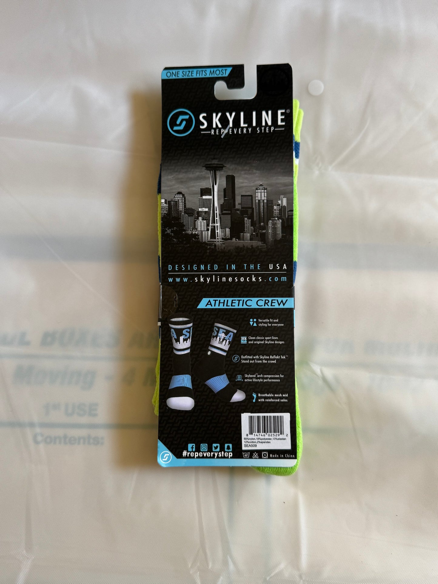 Skyline Socks Seattle Sounders Colorway