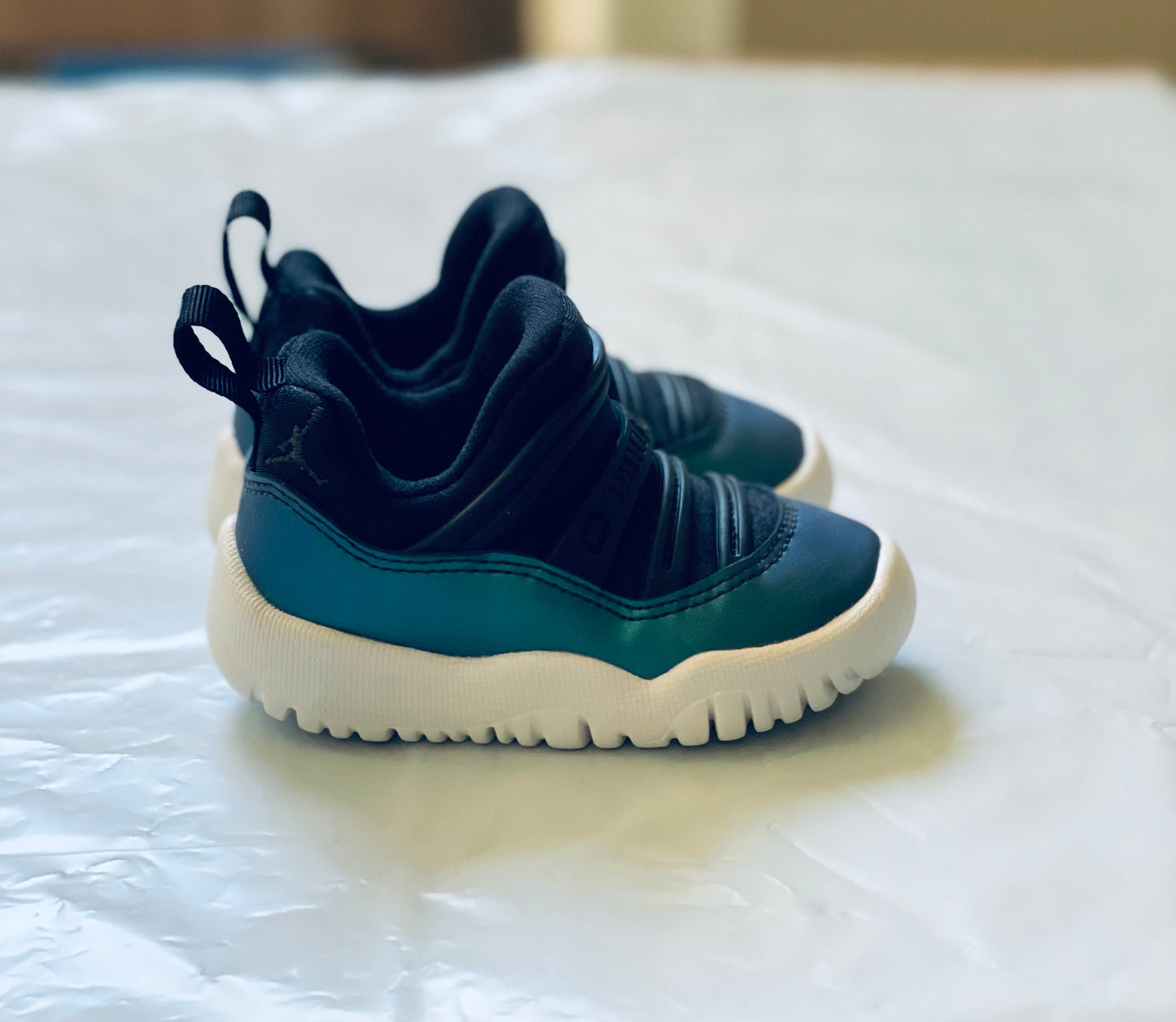 Jordan 11 Retro Little Flex TD green