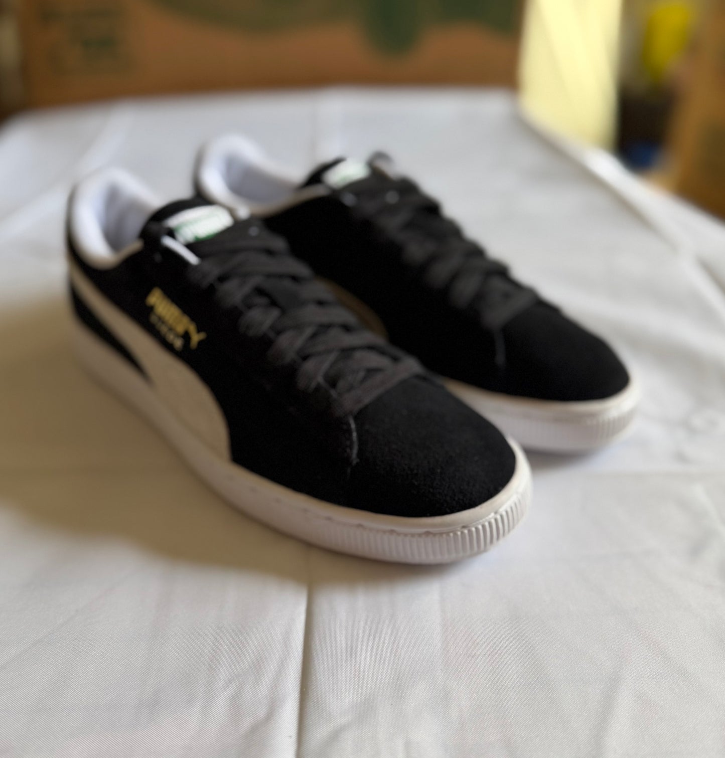 Suede Classic+ Blk/Wht
