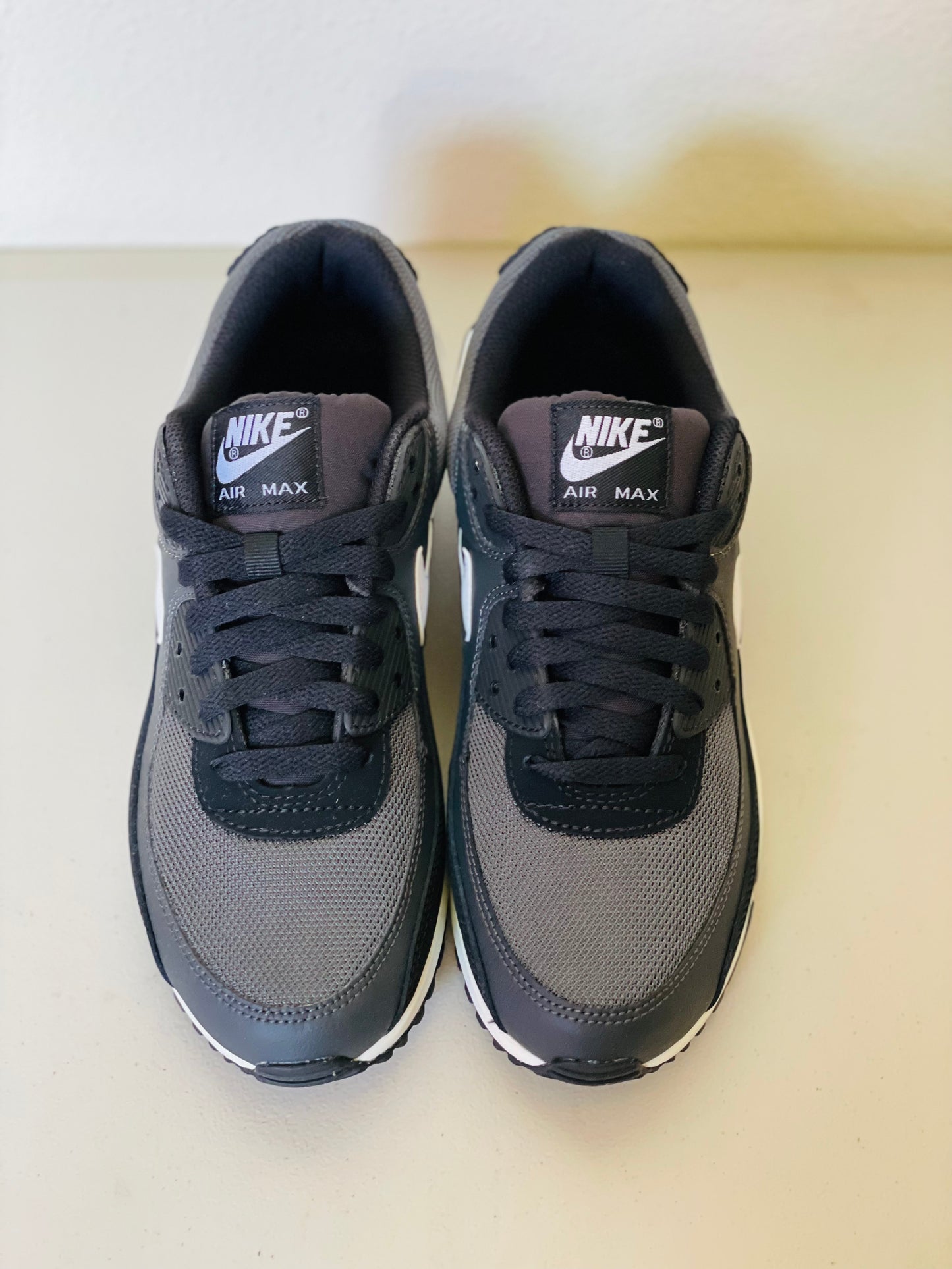 Nike Air Max 90 Mens iron grey/dark smoke grey/black-white